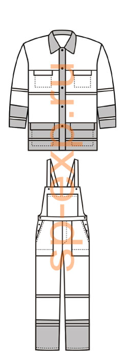 Костюм сигнальный дорожника фото 2