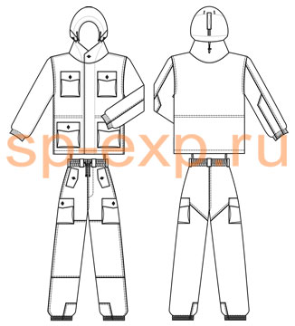 Маскировочный костюм Парашютист-1 фото 1