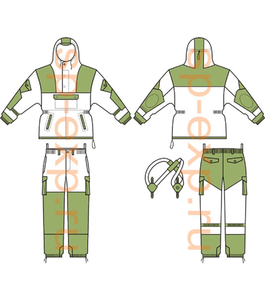 Штормовой костюм БАРС Горка-4 фото 2